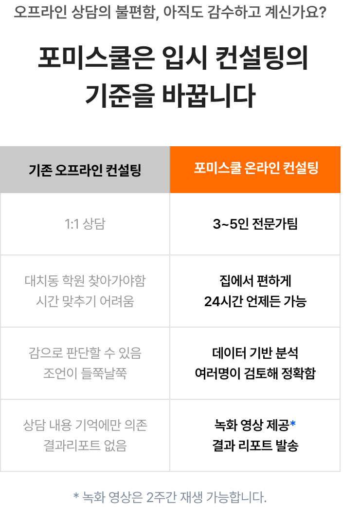 입시 컨설팅 안내 4