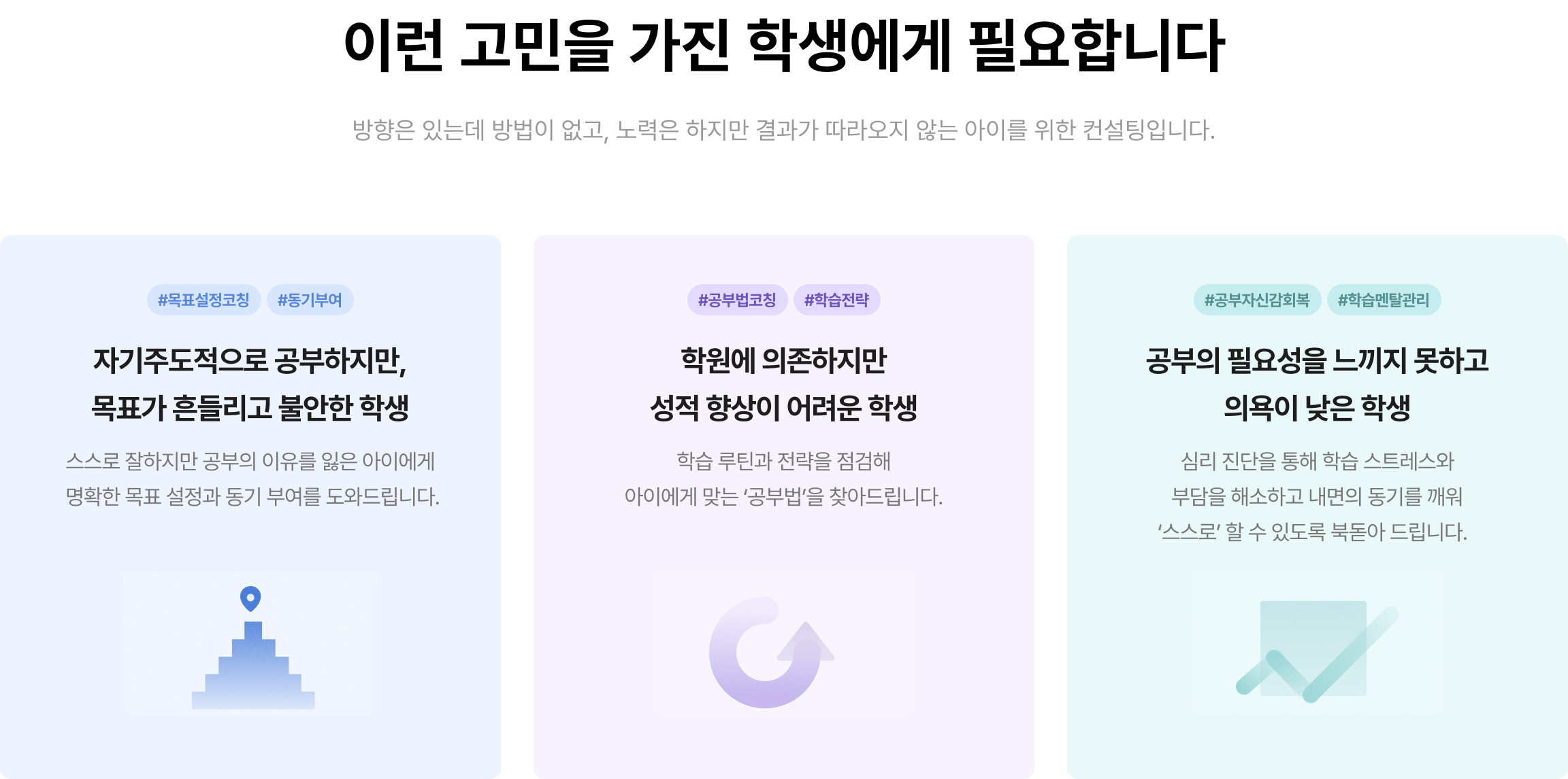 학습컨설팅 특징